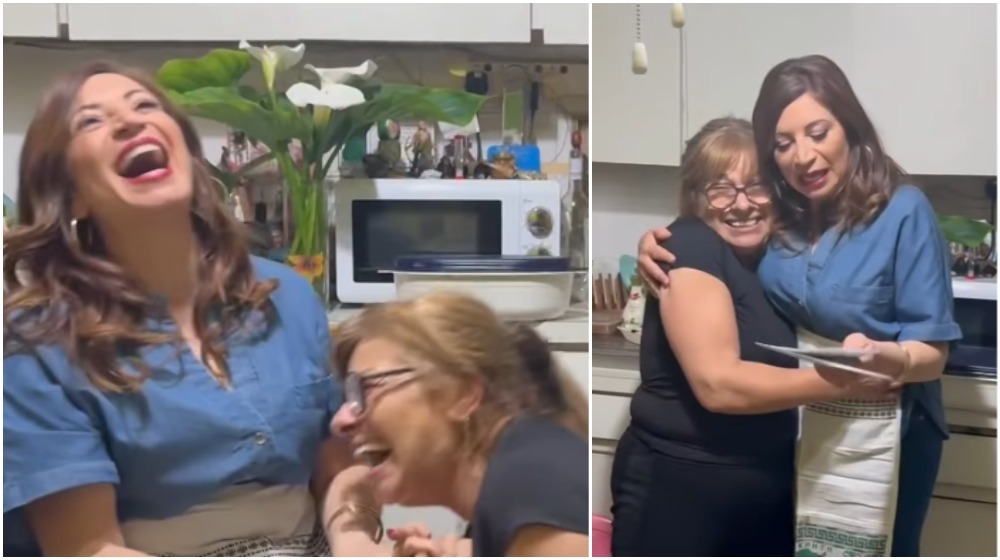 Χριστιάνα Αρτεμίου: Πήγε και παρέδωσε η ίδια δώρο σε τηλεθεάτρια [βίντεο]