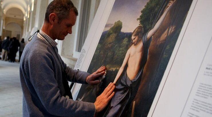 Νιώθοντας με τα ακροδάχτυλα τα μεγαλύτερα αριστουργήματα της τέχνης: Στο μουσείο Prado  