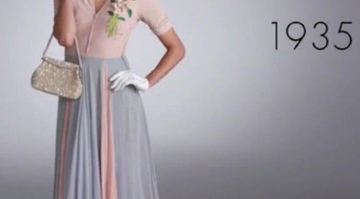 100 χρόνια μόδας σε ένα μοναδικό βίντεο