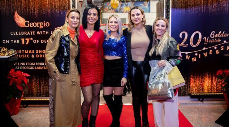 Βρεθήκαμε στο pre-xmas party στο κατάστημα Georgio στη Λακατάμια 