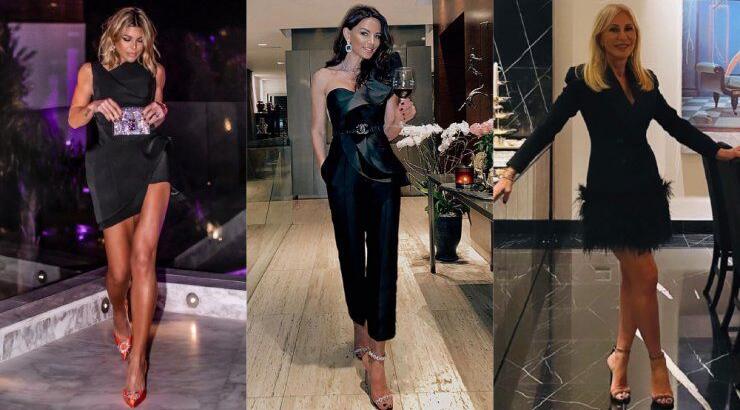 NYE: Οι γυναίκες της μόδας που φόρεσαν μαύρο στο ρεβεγιόν 