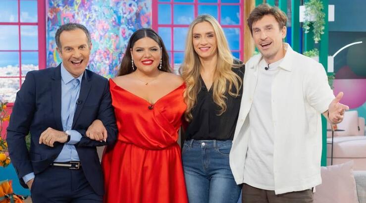 Δανάη Μπάρκα: Το γλέντι με τους συνεργάτες της μετά την ολοκλήρωση της εκπομπής της [βίντεο]