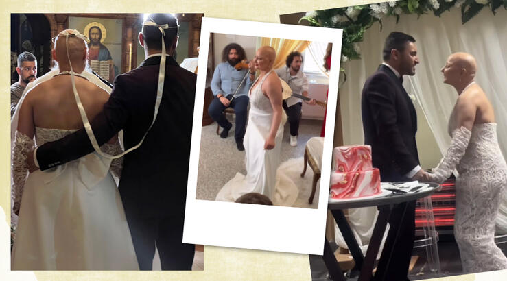 Μαρία Αριστοτέλους: Η Κύπρια αθλήτρια που δίνει μαθήματα ζωής παντρεύτηκε τον αγαπημένο της, Ανδρέα