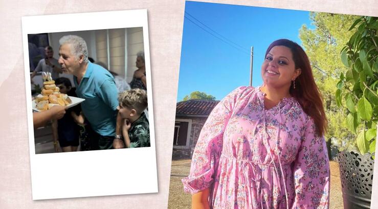 Μαριλένη Σταύρου: Το πάρτι - έκπληξη στον 80χρονο παππού της [βίντεο]