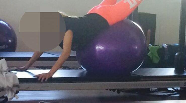 Επώνυμη Κύπρια στο γυμναστήριο!