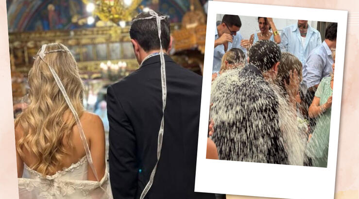 Παντρεύτηκε ο γοητευτικός πρώην σύντροφος της Ελευθερίας Ελευθερίου [εικόνες]