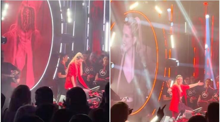 Kατερίνα Λιόλιου: Έβαλε τα κλάματα στη σκηνή - Τι συνέβη; [βίντεο]