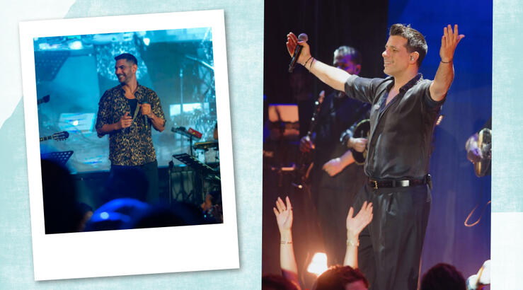 Τα εκθειαστικά λόγια του Θοδωρή Φέρρη στον Σταύρο Κωνσταντίνου on stage [βίντεο] 