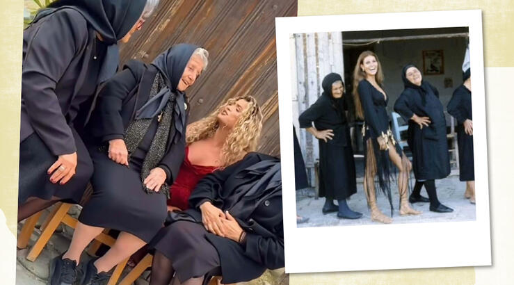 Η Antigoni μάς θύμισε τη φωτογράφηση της Raquel Welch στα 70s 