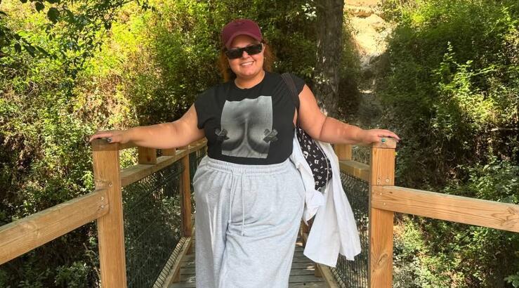 Μαριλένη Σταύρου: Η εικόνα γεμάτη ανεμελιά στο ηλιοβασίλεμα που την τράβηξε ο σύζυγός της  