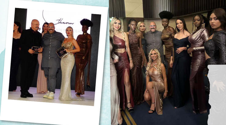 Ο Μενέλαος Θεοδοσιάδης εντυπωσίασε με τη συλλογή του σε παγκόσμιο διαγωνισμό ομορφιάς [εικόνες]