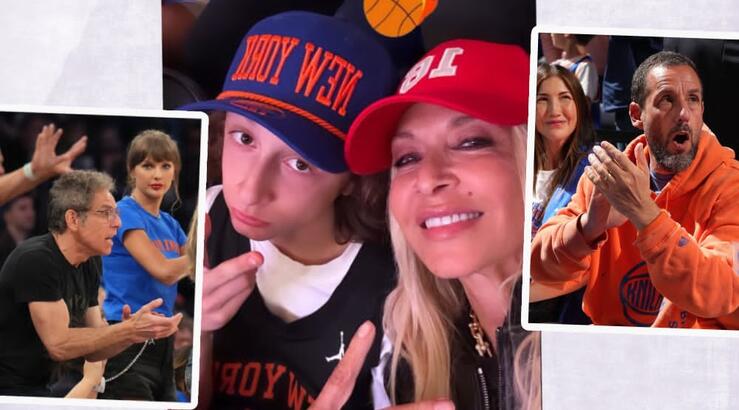 Άννα Βίσση: Στις κερκίδες του NBA με τον εγγονό της και διάσημους stars [εικόνες & βίντεο]