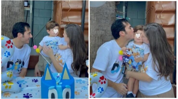 Χαραλάμπους - Δραγούμη: Ο γιος τους, Άρης, έγινε δυο ετών - Το πάρτι που του ετοίμασαν [εικόνες]