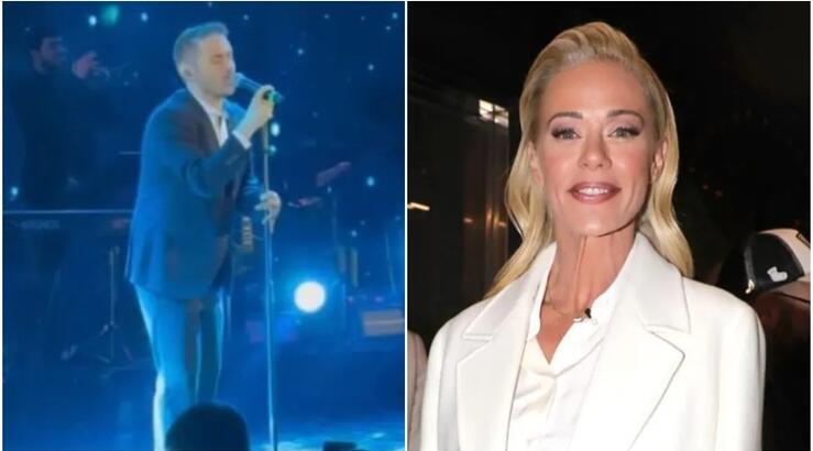 Μακρυπούλια - Χατζηγιάννης: Οι τρυφερές ματιές και τα νοήματα σε εκδήλωση [βίντεο]