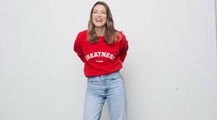 Βίκυ Καγιά: Με το κομψό και άνετο look για την καθημερινότητα που ταιριάζει σε όλες μας