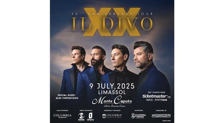 Οι IL DIVO επιστρέφουν στην Κύπρο κατόπιν απαίτησης του κοινού