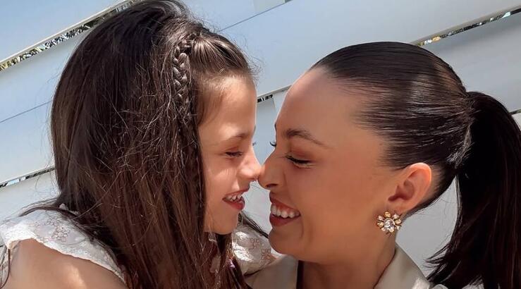 Εβελίνα Σκίτσκο: Σε christmas mood μαζί με την κόρη της Αριάνα [βίντεο & εικόνες] 