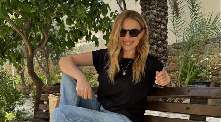 Χριστιάνα Αριστοτέλους: Χαλαρές στιγμές στο χωριό τρώγοντας μαχαλλεπί [εικόνα]