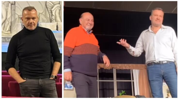 Κώστας Δημητρίου: Βρέθηκε στη σκηνή θεατρικής παράστασης του γιου του, Τόνυ, στην Αθήνα [εικόνα & βίντεο]