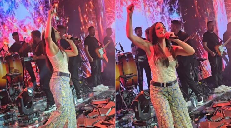 Ιουλία Καλλιμάνη: Έδιωξε έξαλλη θαμώνα από το μαγαζί που της είπε χυδαία λόγια [βίντεο]