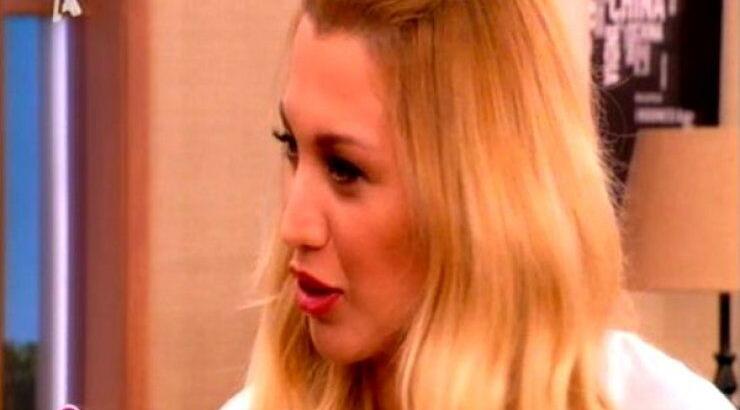 Το ατύχημα της Κωνσταντίνας Σπυροπούλου στον αέρα [βίντεο]