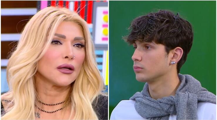 Αγγελική Ηλιάδη: «Τσάκωσε» η κάμερα τον 20χρονο κούκλο γιο της που τη συνόδευσε στο πλατό [βίντεο]