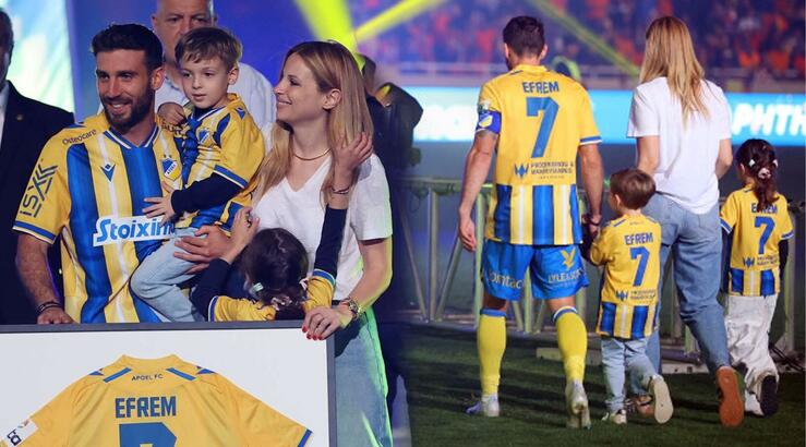 Χριστιάνα Αριστοτέλους: Η αξιολάτρευτη αντίδραση του γιου της όταν βρέθηκε στο γήπεδο με τον μπαμπά του [βίντεο]