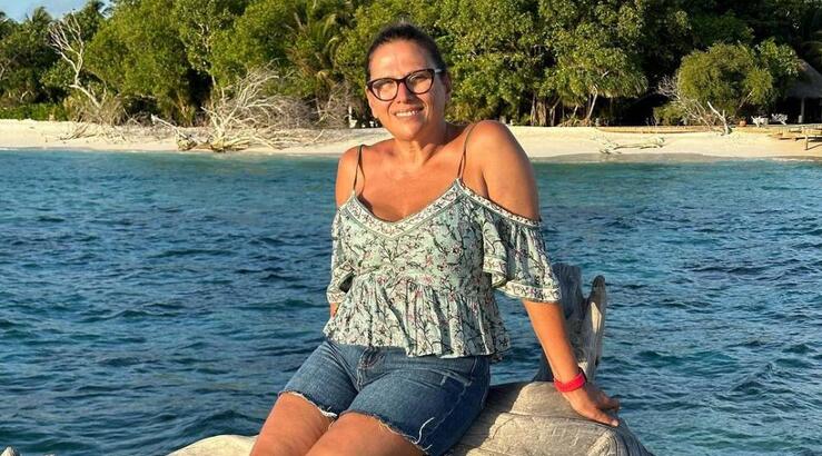 Γαλάτεια Παμπορίδη: Η σπάνια φωτογραφία αγκαλιά με τους δύο γιους της