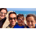 Ανδρέας Τσέλεπος: Το roadtrip στην Πάφο με τη σύζυγό του και τα παιδιά τους [εικόνες]