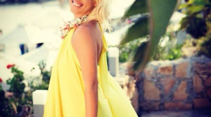 Δανάη Χρήστου: Με φουσκωμένη κοιλίτσα!