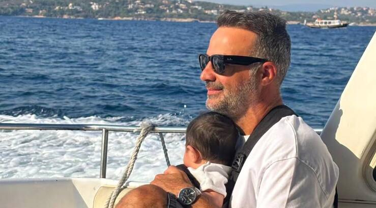 Μιχάλης Σοφοκλέους: Τα χαριτωμένα στιγμιότυπα με την κόρη του στο νερό 