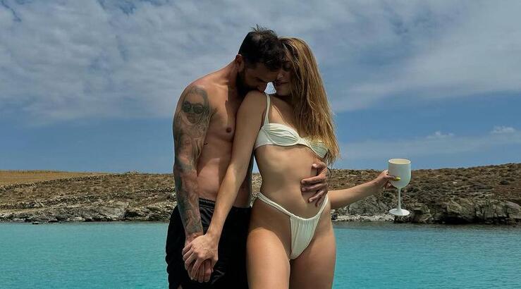 Άρης Σοϊλέδης - Μαριλίνα Κυπαρίσση: Η νυχτερινή έξοδος στη Μύκονο και ο ξέφρενος χορός [βίντεο]