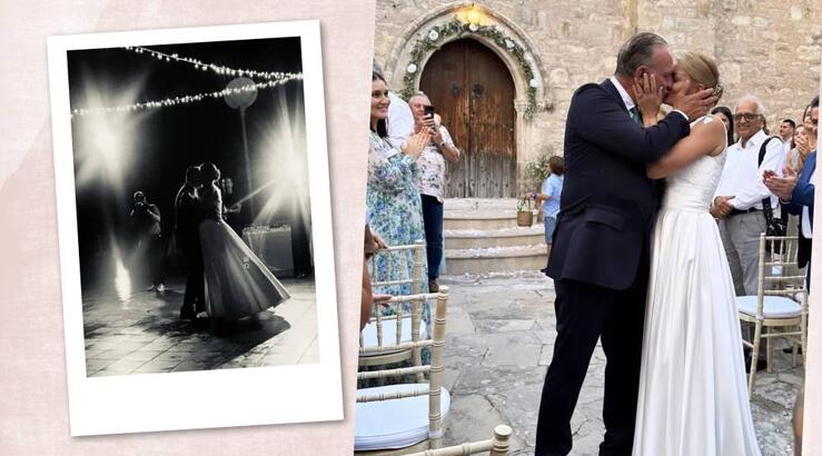 Κύπρια ηθοποιός ανέβηκε τα σκαλιά της εκκλησίας με τον εκλεκτό της καρδιάς της [εικόνες & βίντεο]