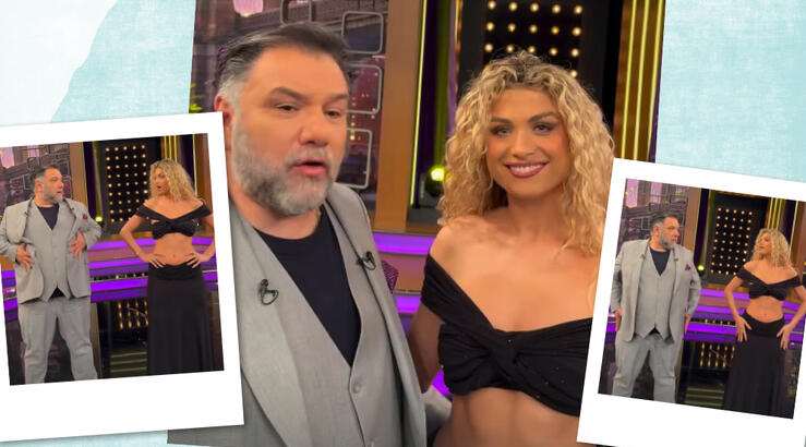 Αntigoni: Έμαθε τη viral χορογραφία του «Jalla» στον Γρηγόρη Αρναούτογλου [βίντεο]