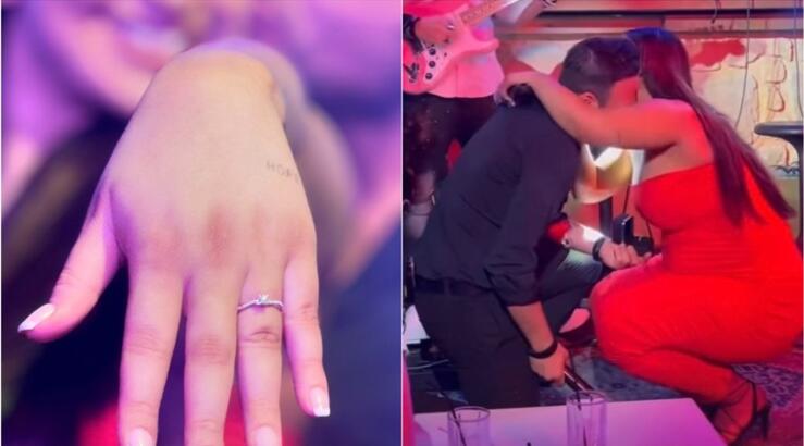 Kύπριος τραγουδιστής έκανε on stage πρόταση γάμου και η σύντροφος του έβαλε τα κλάματα