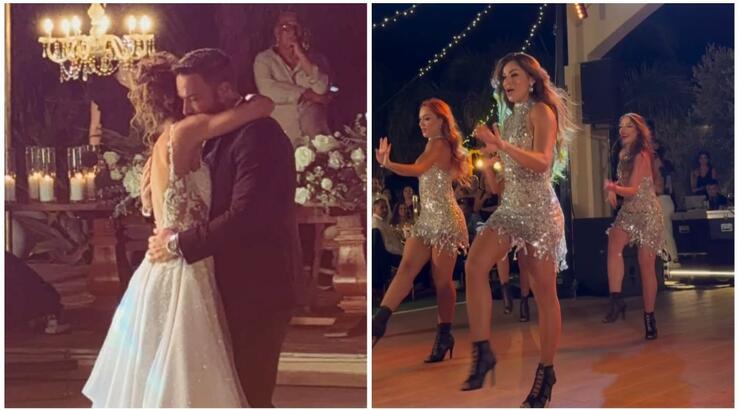 Στέφανος – Νάταλι: Ο εντυπωσιακός χορός της νύφης στον ηθοποιό [βίντεο]