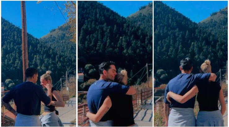 Μάστορας – Καληφώνη: Η ρομαντική βόλτα τους στο βουνό [βίντεο]