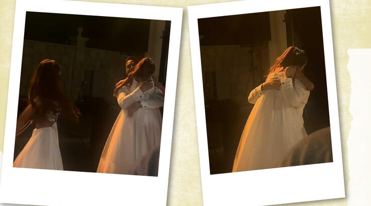 Στέφανος Μιχαήλ: Η συγκινητική στιγμή που χόρεψε αγκαλιά με την κόρη της συζύγου του