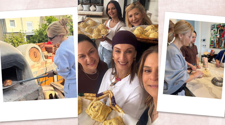 Γνωστές Κύπριες που αναβίωσαν το έθιμο της φλαούνας [εικόνες]