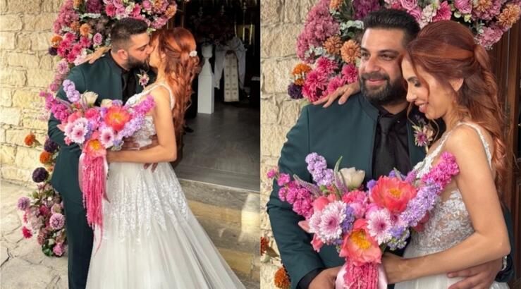 Χριστιάνα Θεοδώρου – Σπύρος Χρήστου: Παντρεύτηκαν [βίντεο-εικόνες]