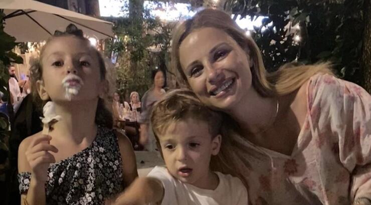 Xριστιάνα Αριστοτέλους: Το τρυφερό στιγμιότυπο με την κόρη της για την ονομαστική της εορτή