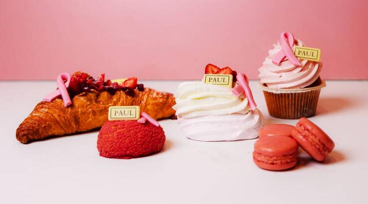 Τα PAUL στηρίζουν την Europa Donna Κύπρου με τη Signature Pink Dessert Collection
