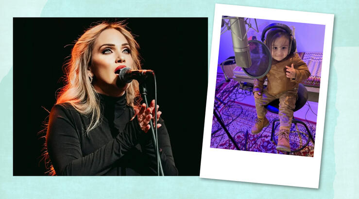 Μαρία Θεοδότου: Η πρώτη επίσκεψη του 2χρονου γιου της στο στούντιο [εικόνες]