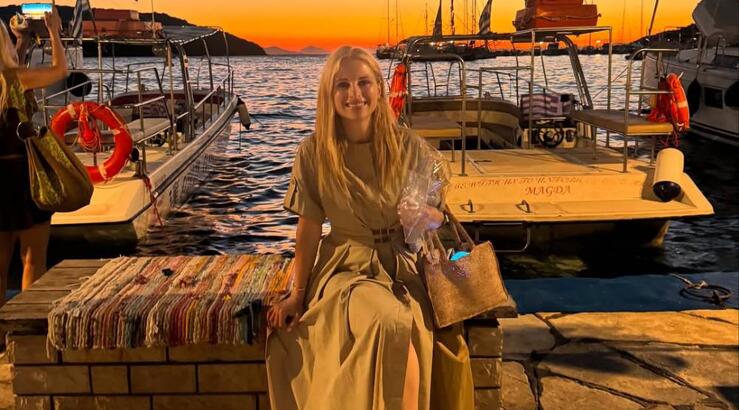 Χριστιάνα Αριστοτέλους: Βραδινές βουτιές με τα παιδιά της [εικόνα]