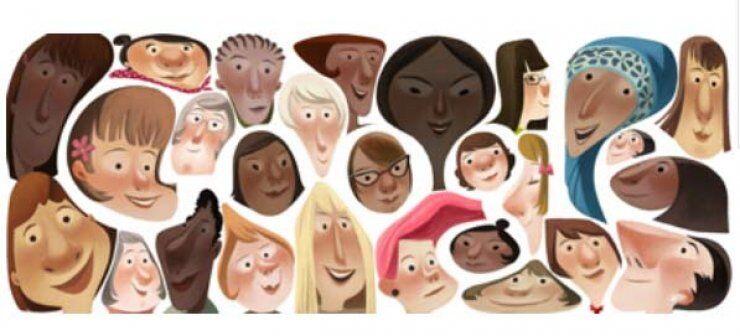 Το doodle της google για τις γυναίκες