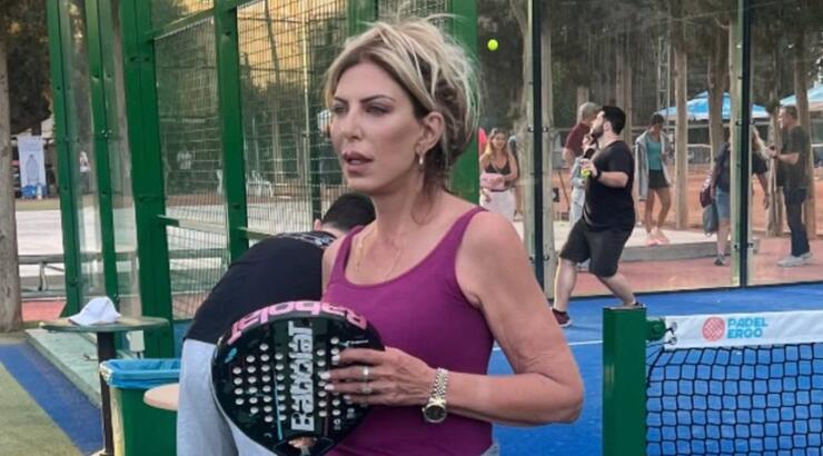 Ελίτα Μιχαηλίδου: Θέλει να γίνει άσος στο padel και την είδαμε στην προπόνηση της (εικόνες)