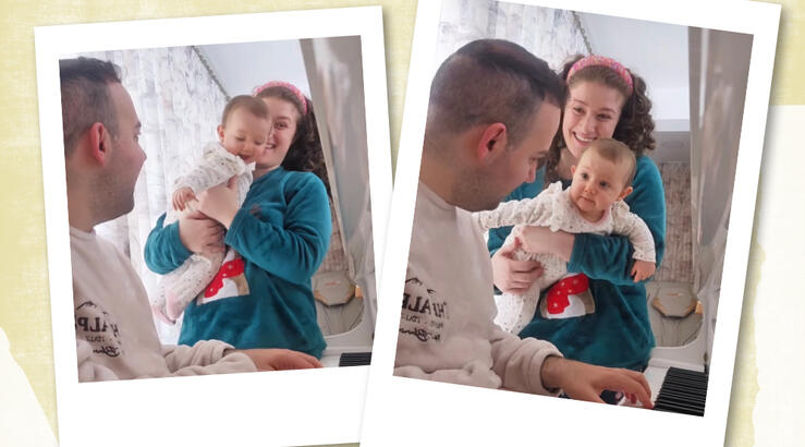 Μαυρίκιος: Παίζει στην κόρη του στο πιάνο το «Φεγγαράκι μου λαμπρό» κι εκείνη ενθουσιάζεται 