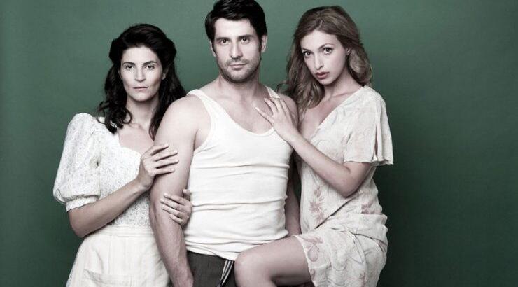 Δεσποινίς Τζούλη με τον Αλέξη Γεωργούλη