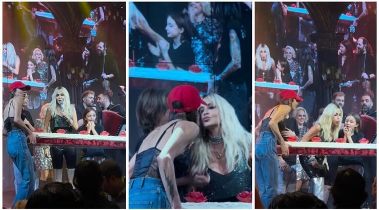Άννα Βίσση: Γιόρτασε τα γενέθλιά της on stage μαζί με την κόρη της και τους εγγονούς της [βίντεο]