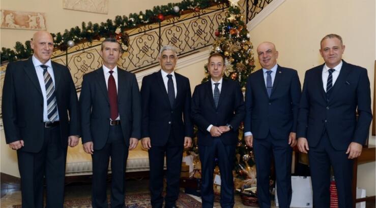 Εορταστική δεξίωση της Ελληνικής Πρεσβείας στην Κύπρο για τα Χριστούγεννα και το Νέο Έτος